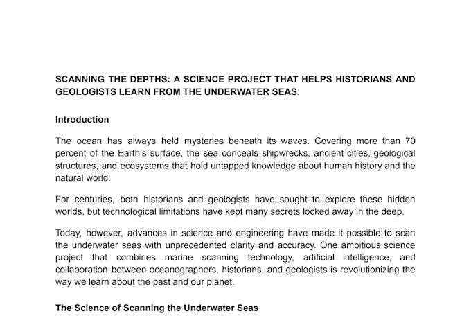 write article in science tech topics in english or malay bilingual